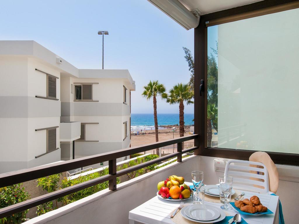 Beachfront Apartment Siesta 21 San Agustin Playa By Villagrancanaria Esterno foto