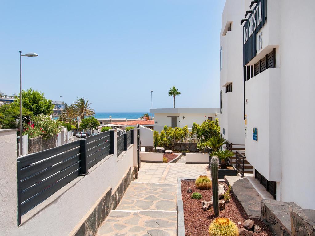 Beachfront Apartment Siesta 21 San Agustin Playa By Villagrancanaria Esterno foto
